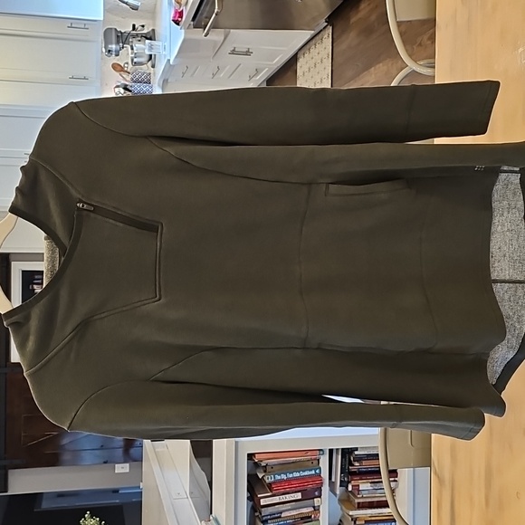 Title Nine Olive Green Pullover Hoodie - Picture 9 of 13